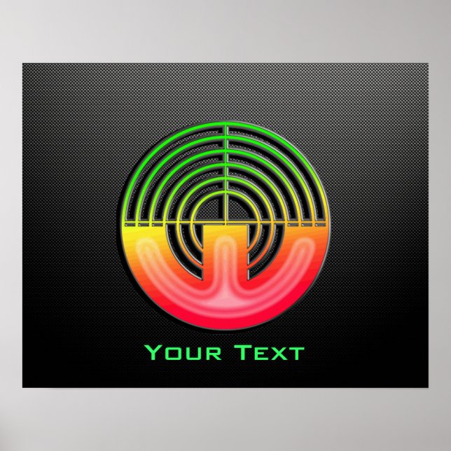 Slimmad sportstöt poster (Framsidan)