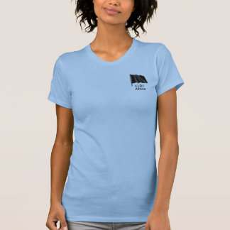 Slimmad svart Flagga för kvinnor T-shirt