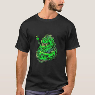 Slimy Grönt Ghost! T Shirt