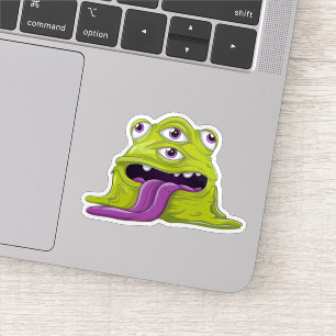 Slimy Monster Klistermärken