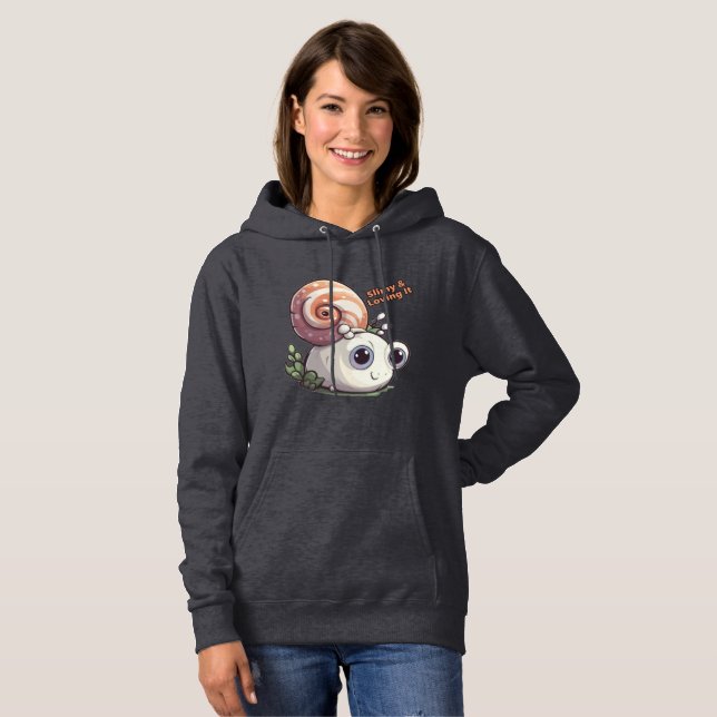 Slimy och Loving It T Shirt (Hel framsida)
