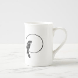 slinga av fågel-ram-typ benporslin mugg