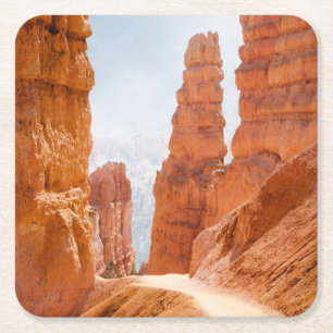 Slinga för Bryce kanjonnationalpark Underlägg Papper Kvadrat