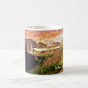 Slinga för glaciärnationalparkGrinnell glaciär Kaffemugg