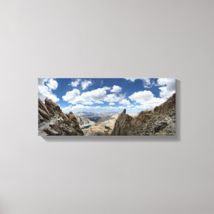 Slinga för Mt Whitney - John Muir slinga Canvastryck