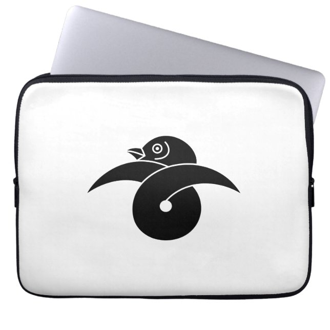 Slingad vildgås laptop sleeve (Framsidan)