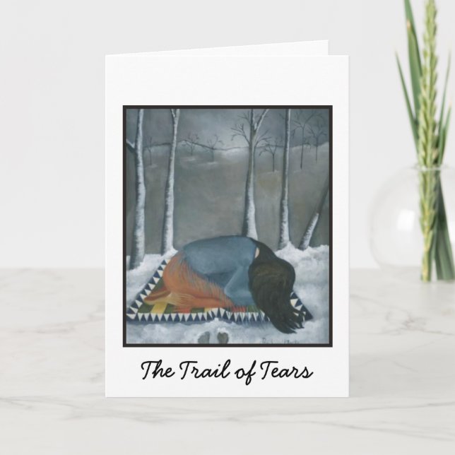 Slingan av tårar kort (Framsida)