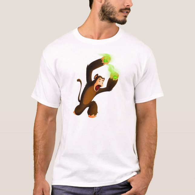 Slinging giftbajs för apa tee shirt (Framsida)