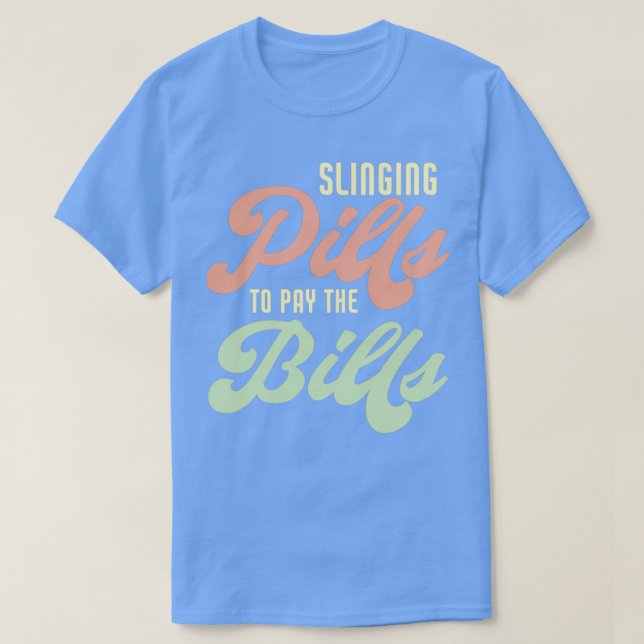 Slingor för att Betala Fakturaapoteket 4 T Shirt (Design framsida)