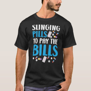 Slingor för att Betala fakturapoteket Pharmac T Shirt