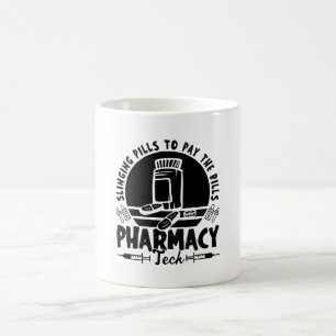 Slingor Pills Pharmacist Pharmacy Technician Gift Kaffemugg