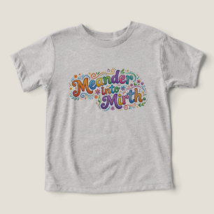 Slingra in i munterhet – Glad orm T-shirt-design T Shirt