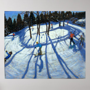 Slingrig slinga Morzine Poster