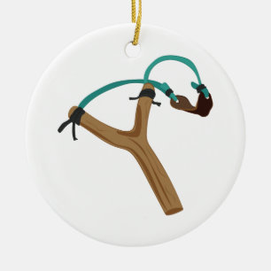 Slingshot Julgransprydnad Keramik