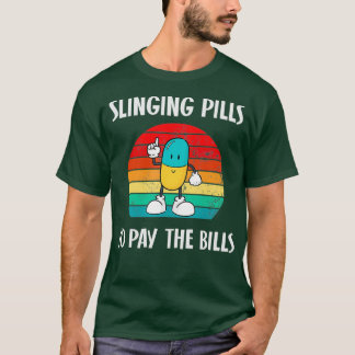 Slingstift för att Betala Bills Funny Pharmacy Gif T Shirt