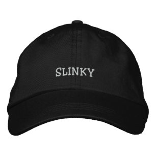 Slinky-kåpa Broderad Keps