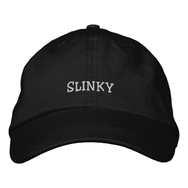 Slinky-kåpa Broderad Keps (Framsida)