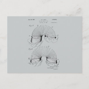 Slinky Patent Vykort