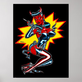 Slinky She-Devil Poster