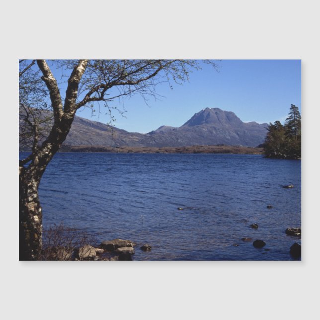 Slioch Loch Maree Wester Ross Scotland (Framsida)