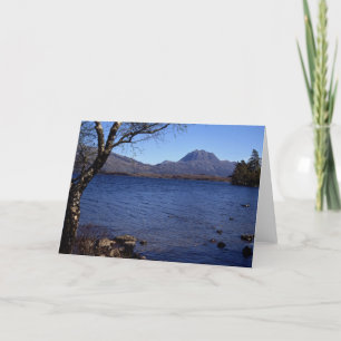 Slioch Loch Maree Wester Ross Scotland Tack Kort