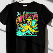 "Slip händer." April Fools Day t-shirt