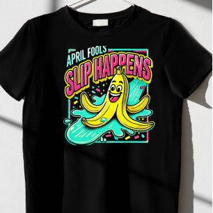 "Slip händer." April Fools Day t-shirt