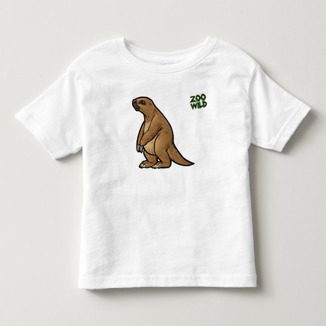 Slipad Sloth för jätte T Shirt (Framsida)