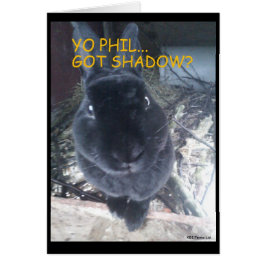 Slipat Hogdag-/påskkort Hälsningskort