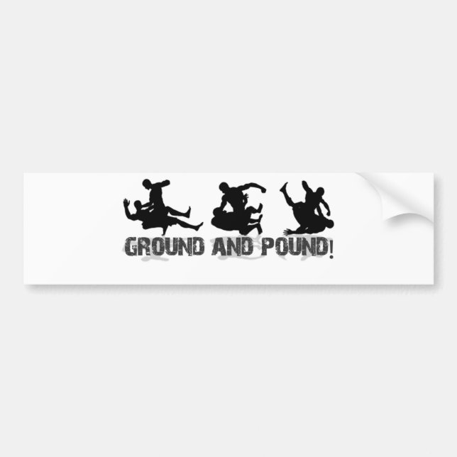 Slipat och dunka fodrar bildekal (Framsidan)