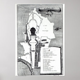 Slipat planera av Vaticanen, Rome Poster