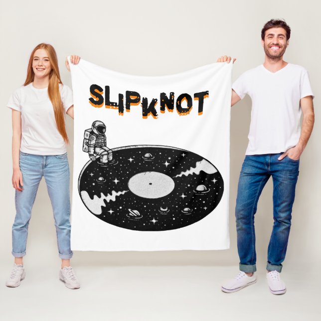 Slipknot bildkonst fleecefilt (På plats)
