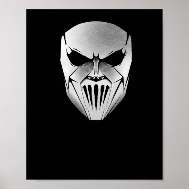 Slipknot Mick Mask Sticker  Poster (Framsidan)