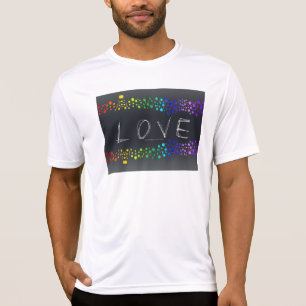 SlipperyJoe älskar bubblor röd orange gul grön c T Shirt