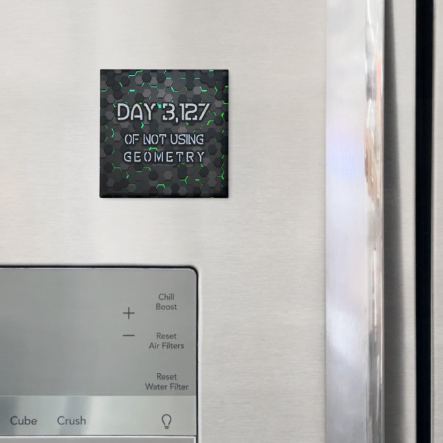 SlipperyJoe använder inte geometriförreglande hexa Magnet (In Situ (Fridge))