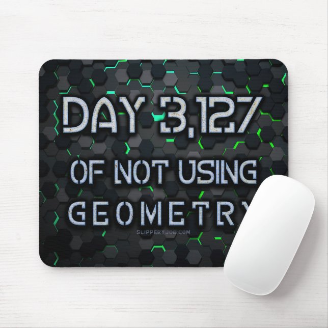 SlipperyJoe använder inte geometriförreglande hexa Musmatta (Med mus)