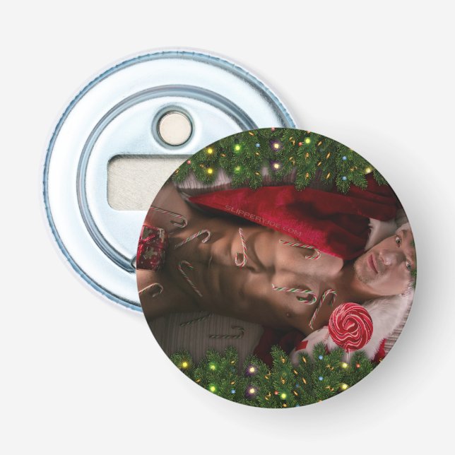 SlipperyJoe, bröstkorg sex säckar magtarmbås Flasköppnare (Framsidan)