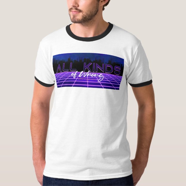 SlipperyJoe har fel typ av fet 3D-textrer 1 T Shirt (Framsida)
