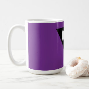 SlipperyJoe lesbisk stolthetsflagga kraftfull gay  Kaffemugg