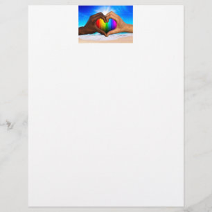 SlipperyJoe levande regnbågsgradient hjärta interr Brevhuvud
