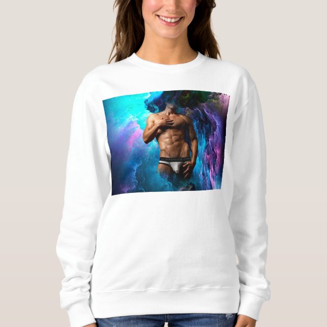 SlipperyJoe muskulär man underkläder skole vibrant T Shirt (Framsida)