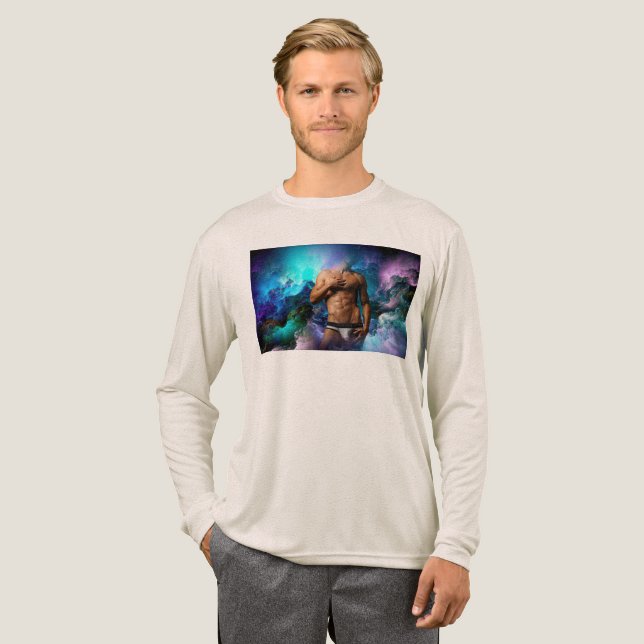 SlipperyJoe muskulär man underkläder skole vibrant T Shirt (Hel framsida)