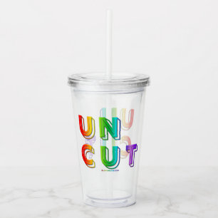 SlipperyJoe okapad livfull livlig neon regnbåge en Take Away Mugg