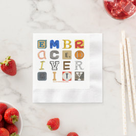 SlipperyJoe omfamna mångfald metafor LGBTQIA glo Pappersservett