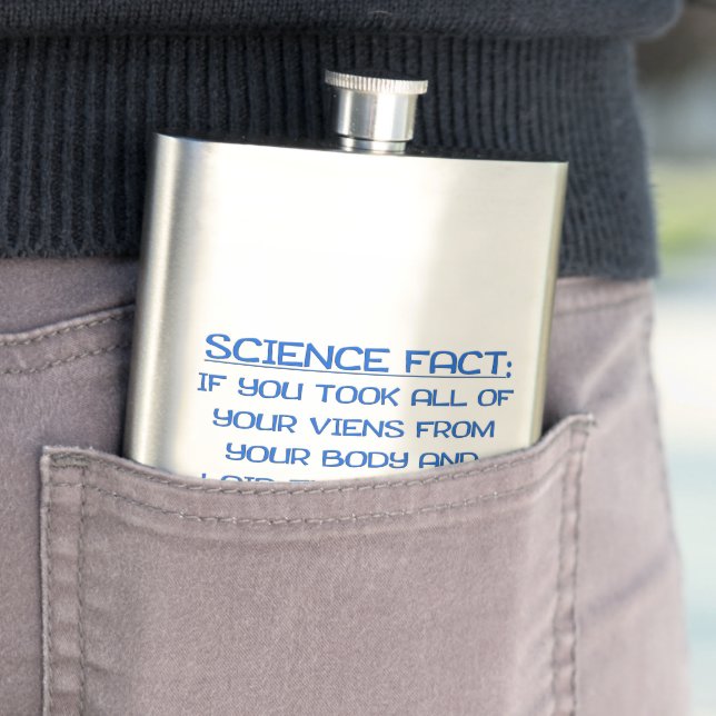 SlipperyJoe roliga säger att science fact Blue rem Fickplunta (In Situ)