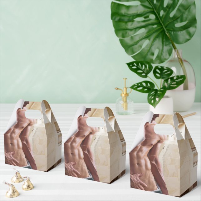 SlipperyJoe shirtless muscular man sixpack abs fit Presentaskar (Multipel)