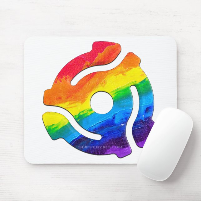 SlipperyJoe's 45 RPM-postadapter vibran Musmatta (Med mus)