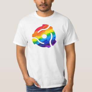 SlipperyJoe's 45 RPM-postadapter vibran T Shirt