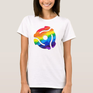SlipperyJoe's 45 RPM-postadapter vibran T Shirt