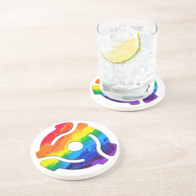 SlipperyJoe's 45 RPM-postadapter vibran Underlägg (Sidan)